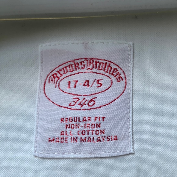 NWOT Brooks Brothers 346 Button-Down - Picture 4 of 4